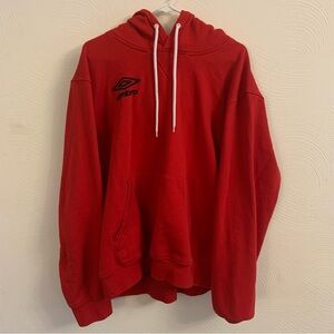 Classic Red Umbro Hoodie